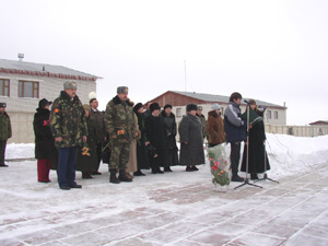 Выступление ведущих турнира